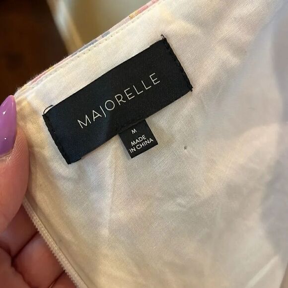 Majorelle Florian Midi Dress in Pastel Plaid, M! - Picture 8 of 13